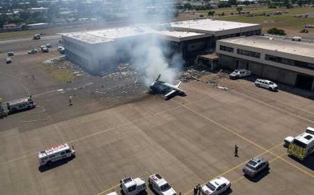 Small Plane Crashes Into Building Near Honolulu Airport, Killing Two