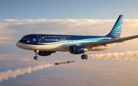 Flightradar24 Details Final Moments of Azerbaijan Airlines Flight Downed Over Kazakhstan