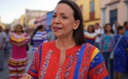 Marina Corina Machado Reappears in Chacao Amid Venezuela's Political Crisis
