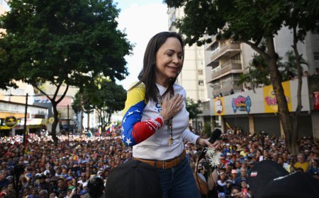 María Corina Machado Violently Intercepted after Opposition Rally in Caracas