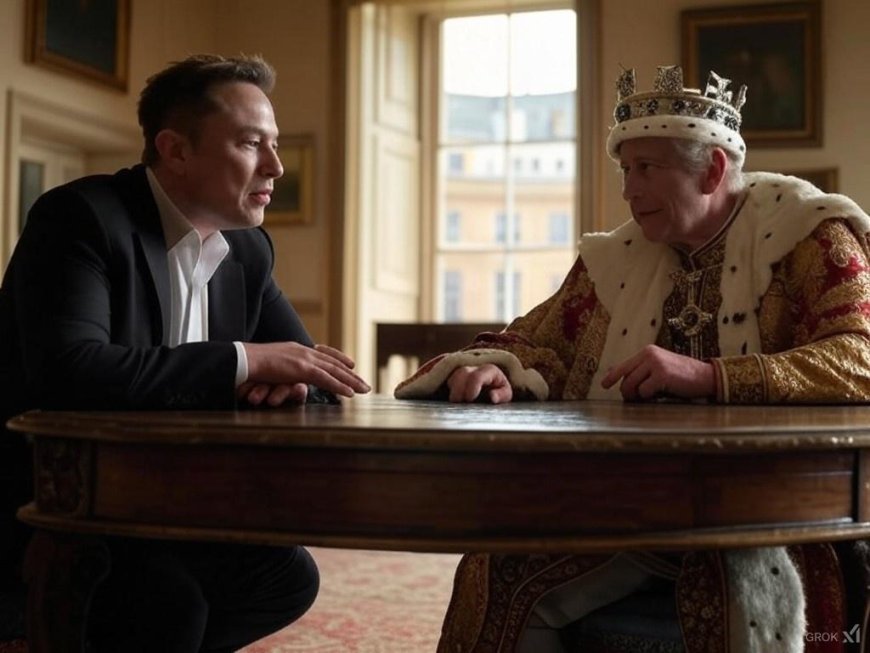 Elon Musk Urges King Charles to Dissolve UK Parliament Over Grooming Gangs Scandal