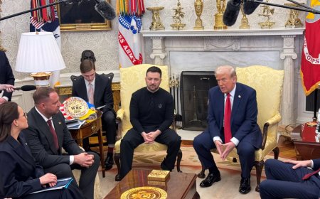 Tensions in the meeting between Trump and Zelensky after JD Vance's intervention