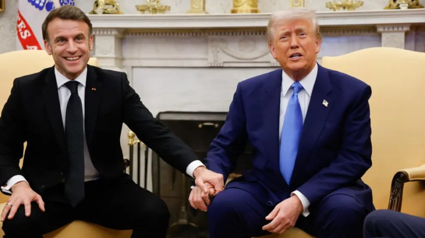 Trump and Macron confirm meeting with Zelensky to negotiate natural resources in exchange for aid