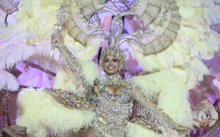 Coral Gutiérrez is the Queen of the Carnival of Las Palmas de Gran Canaria 2025