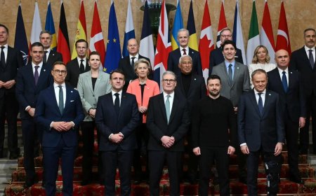 Emergency summit on Ukraine begins in London with world leaders