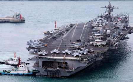 Kim Jong-un's sister threatens retaliation after US aircraft carrier arrives in South Korea