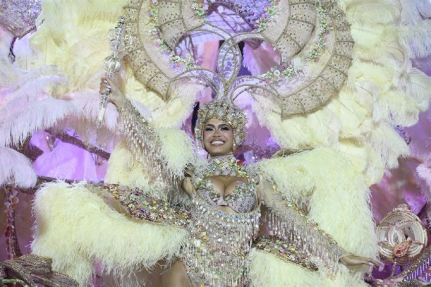 Coral Gutiérrez is the Queen of the Carnival of Las Palmas de Gran Canaria 2025