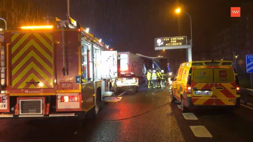 Two people have died in two traffic accidents at the same point on the A-4 in Valdemoro