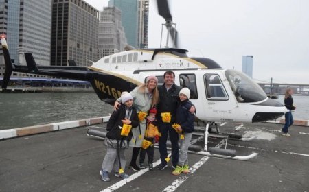 Helicopter with Spanish family on board crashes into the Hudson River in New York