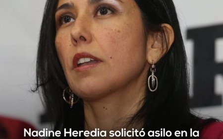 Nadine Heredia requests asylum at the Brazilian Embassy in Lima