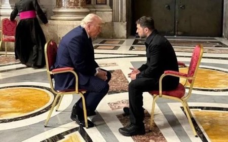 Zelensky meets in Rome with Trump, Macron, von der Leyen, and Starmer in a new push for peace in Ukraine