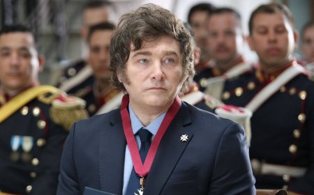 Javier Milei receives the prestigious Military Order of the Grenadier Knights of the Andes