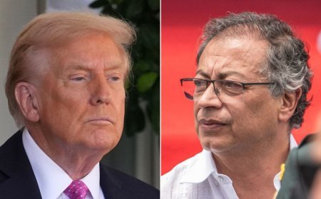 Crise Diplomática Explode: Colômbia Convoca Embaixador Após Trump Chamar Presidente Petro de "Traficante de Drogas"