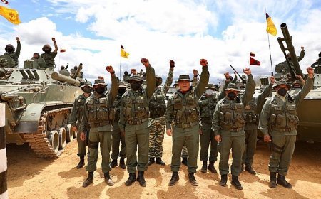 Alerta de Guerra: Maduro coloca Venezuela em “alerta total” após porta-aviões dos EUA chegar à região