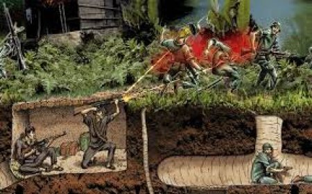 Descoberta histórica: mapa, armas e cozinha improvisada de soldados vietcongues são encontrados em antiga base da Guerra do Vietnã