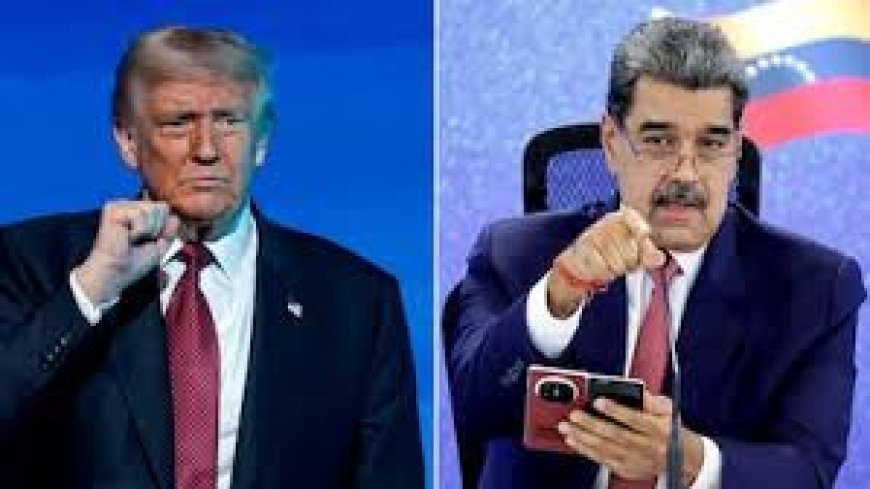 Trump sinaliza ligação direta a Maduro enquanto rotula líder venezuelano como chefe de cartel terrorista  Slug: