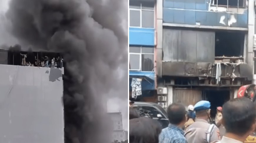 Tragédia em Jacarta: Incêndio Devastador Engole Prédio de 7 Andares e Mata 17 Pessoas