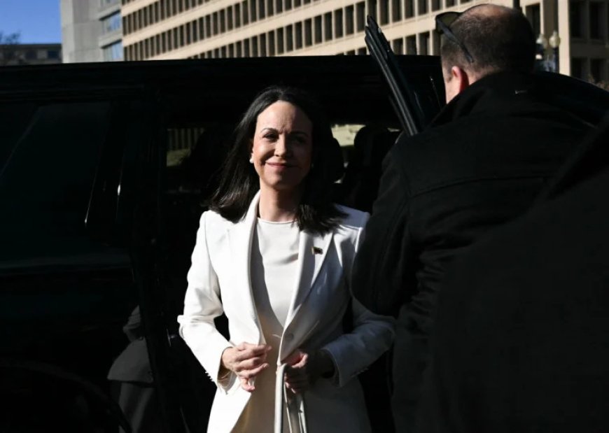 Após encontro com Trump, María Corina Machado reforça: “Serei presidente da Venezuela quando chegar a hora certa”