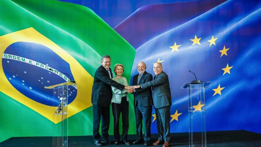 Exportações brasileiras ganham impulso: UE elimina impostos para 5 mil produtos via acordo com Mercosul