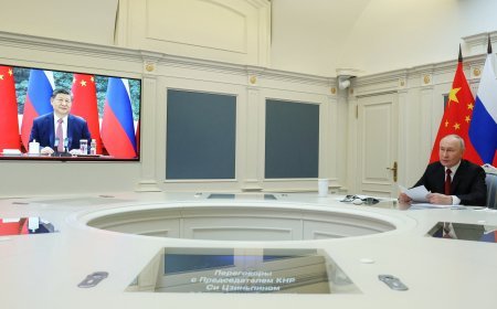 Eixo de Poder em Ação: Rússia e China Mostram Força em Conversa Sigilosa Entre Putin e Xi