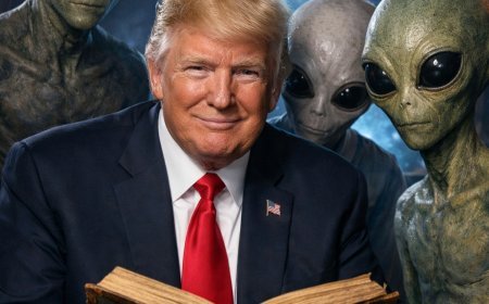 Trump Announces Extraterrestrials Are Real and Promises to Release Secret Files