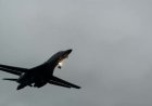 USAF B-1B Lancer bomber arrives at RAF Fairford in the United Kingdom; Preparations advance for additional deployment to Diego Garcia and British bases