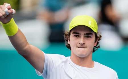 João Fonseca brilha em Indian Wells: na melhor atuação do ano, brasileiro vence Collignon e avança no torneio