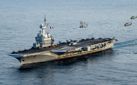 Escalation in the Middle East: French aircraft carrier Charles de Gaulle crosses Gibraltar amid Iranian attacks on bases in the Emirates and Kuwait