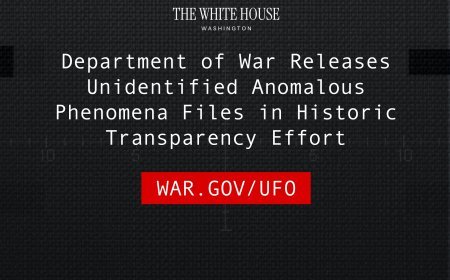 Trump ordena la desclasificación presidencial de archivos sobre UAP: El Departamento de Guerra publica registros sin precedentes de fenómenos aéreos no identificados