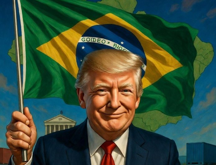 Trump propone un arancel del 25% a productos brasileños para castigar las “prácticas comerciales desleales”