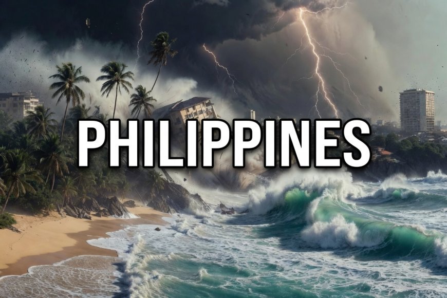 Terremoto de magnitud 7.8 sacude Filipinas: varios edificios colapsan y se emite alerta de tsunami